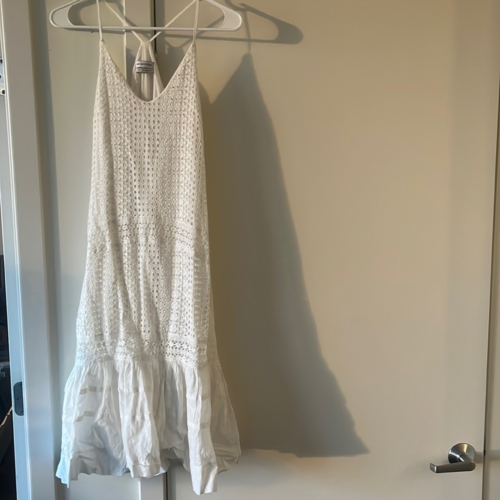 Urban Outfitters White Midi Dress